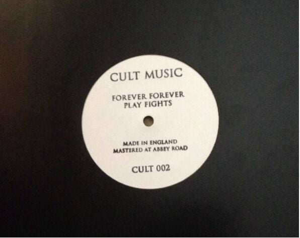 Image of Front Cover of 12" - /VG+ - FOREVER FOREVER / PRAYER, Play Fights / The Two Halves (Cult Music; CULT 002, UK 2013, Plain Sleeve), , A	Forever Forever   Play FightsB	Prayer - The Two HalvesVibey Grime / Ambient akin to Hyperdub releases (Burial / Zomby) - 4025503E