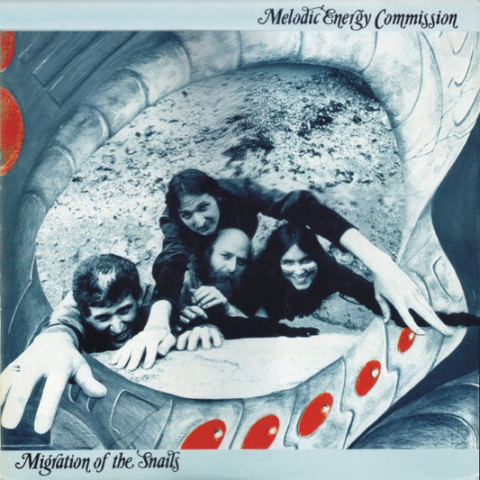 Image of Front Cover of LP - VG/EX - MELODIC ENERGY COMMISSION, Migration Of The Snails (Energy Discs ; NRG 121, Canada 1980, Insert, Poster), Sticker Damage To Sleeve,  - 4025437E