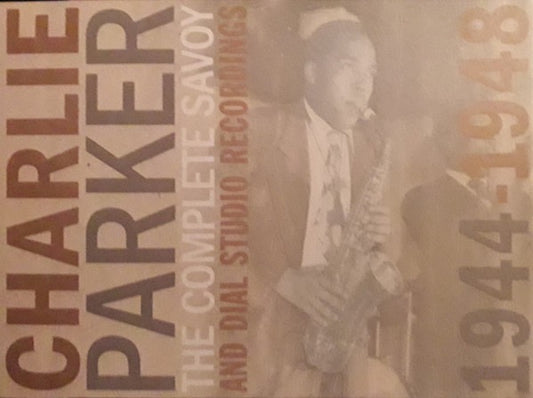 Image of Front Cover of 4835112E: 8xCD - CHARLIE PARKER, The Complete Savoy And Dial Studio Recordings 1944-1948 (Savoy Jazz; SVY17079, US , Book Sleeve, Booklet, With Obi) Creased Edge  VG/VG+