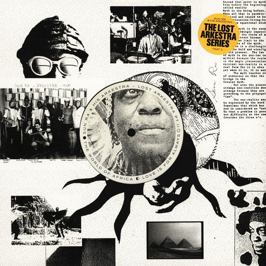 Image of Front Cover of 10" - VG+/VG+ - SUN RA & HIS ARKESTRA, Lost Arkestra Part.II (Kindred Spirits; KSAY-OFF-2, Netherlands 2013 Reissue, Die Cut Sleeve), ,  - 4015488C