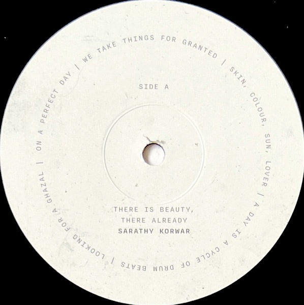 Image of Label Cover of LP - NEW/NEW - SARATHY KORWAR, There Is Beauty, There Already (Otherland Records; OTH1, Europe 2025, Inner), ,  - 4535086E