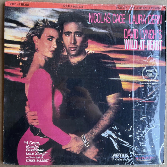 Image of Front Cover of 2xLaserdisc - VG+/EX - DAVID LYNCH, Wild At Heart (Image Entertainment; ID8084ME, US , NTSC Region 1 US), ,  - 4125006E