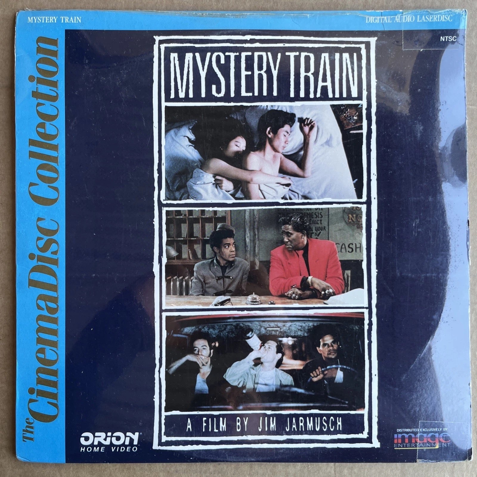 Image of Front Cover of Laserdisc - VG+/EX - JIM JARMUSH, Mystery Train (Image Entertainment ; ID8012OR, US ), ,  - 4125007E