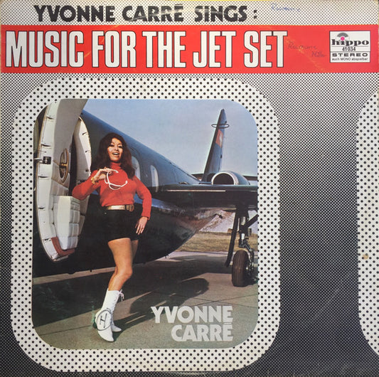 Image of Front Cover of LP - VG/VG - YVONNE CARR , GOGO JACKSON & THE POP BRASS, Music For The Jet Set (Hippo Records; 41034, Germany ), Sticker Damage To Sleeve,  - 4145135S