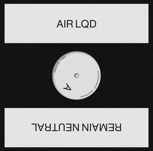 Image of Front Cover of 4115055C: 12" EP - AIR LQD, Remain Neutral (Unknown Precept; PRECEPT 008, Germany 2016, Die Cut Picture Sleeve) Some very minor hairlines and small scuffs.  VG+/VG