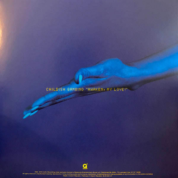 Image of Back Cover of LP - VG/VG - CHILDISH GAMBINO, Awaken, My Love! (Glassnote; GLS-0221-01, USA, Canada & Europe 2019 Reissue, Inner), Strong VG across the board.,  - 4016373C