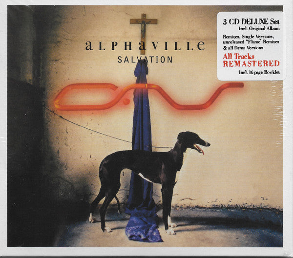 Image of Front Cover of 4135053E: 3xCD - ALPHAVILLE, Salvation (Warner Music Central Europe; 5054197677311, Europe , Double Gatefold, Booklet)   VG+/VG+