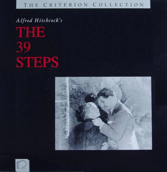 Image of Front Cover of Laserdisc - M/M - ALFRED HITCHCOCK, The 39 Steps (The Criterion Collection; 3, UK 1985, NTSC), Sealed,  - 4125127E