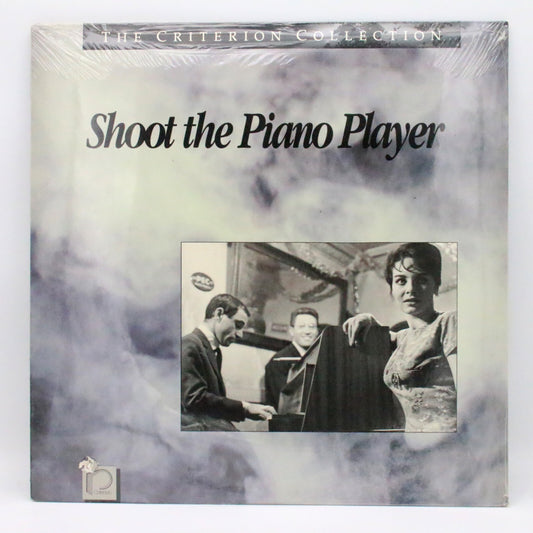 Image of Front Cover of Laserdisc - M/M - FRANCOIS TRUFFAUT, Shoot the Piano Player (The Criterion Collection; 43, US ), ,  - 4125130E