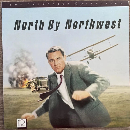 Image of Front Cover of 2xLaserdisc - M/M - ALFRED HITCHCOCK, North by Northwest (The Criterion Collection;  45A, US ), Sealed ,  - 4125138E