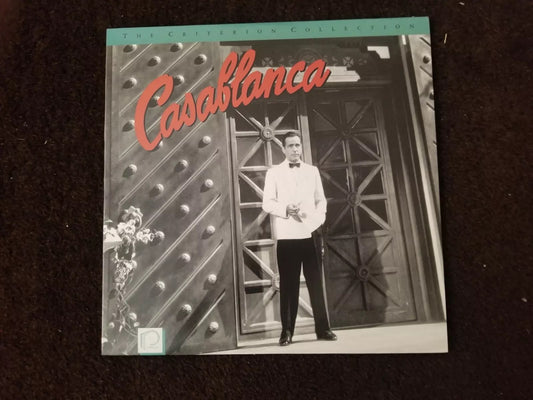Image of Front Cover of Laserdisc - M/M - HUMPHREY BOGART, Casablanca (The Criterion Collection ; 73A, US , NTSC), ,  - 4125141E