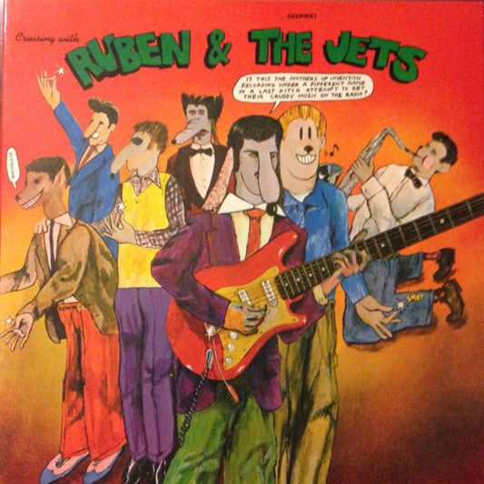 Image of Front Cover of LP - VG+/VG+ - THE MOTHERS OF INVENTION, Cruising With Ruben & The Jets (Barking Pumpkin Records; BPR-7777-5, US 1985 Reissue, Gatefold, From The Old Masters Box Set), ,  - 4115101C