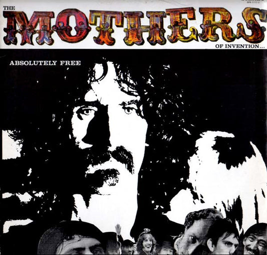 Image of Front Cover of LP - VG/VG+ - THE MOTHERS OF INVENTION, Absolutely Free (Barking Pumpkin Records; BPR 7777-2, US 1985 Reissue, Gatefold, From The Old Masters Box Set), ,  - 4115102C