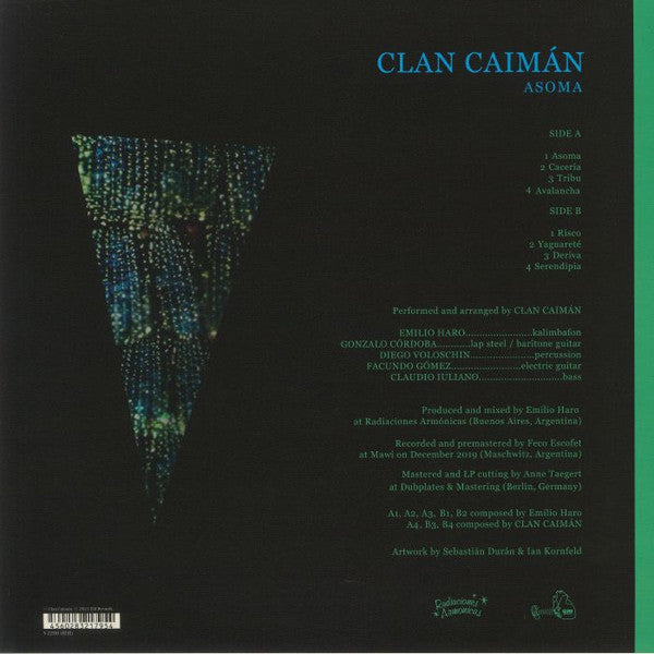 Image of Back Cover of LP - EX/EX - CLAN CAIM N, Asoma (EM Records; EM1195LP, Japan 2021), ,  - 0226112E
