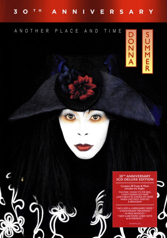 Image of Front Cover of 4135068E: CD - DONNA SUMMER, Another Place And Time (Driven By The Music; DBTMAPCD30, Europe 2019 Reissue, Book Sleeve)   EX/M