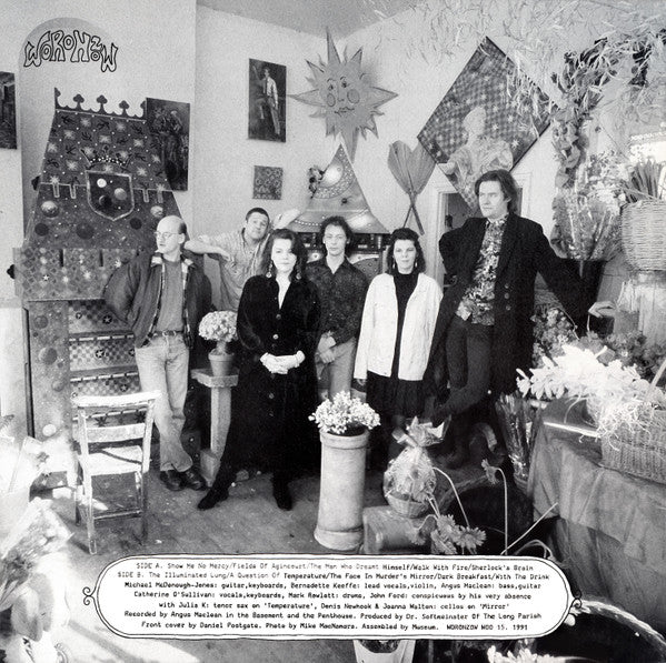 Image of Back Cover of LP - VG+/EX - THE ECTOMORPH, The Furious Sleeper (Woronzow; WOO 15, UK 1991, 2 Inserts, Poster, With Carrier Bag, Signed On Rear By Michael McDonough-Jones), ,  - 4125184E
