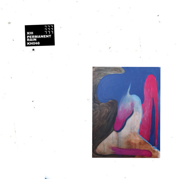 Image of Front Cover of 4145277S: LP - XIII, Permanent Rain (Knekelhuis; KH046, Netherlands 2023)   VG+/VG+
