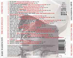 Image of Back Cover of 4155148S: CD - BABY WASHINGTON, The Sue Singles (Kent Soul ; CDKEND 136, UK 1996)   VG+/VG+