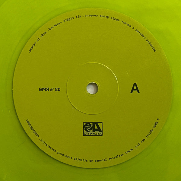 Image of Label Cover of 2xLP - VG+/VG+ - CHARLI XCX, Brat And It's Completely Different (Atlantic; 075678603990, Europe 2025, Die Cut Gatefold Sleeve, 2 Die Cut Inners, Die Cut Booklet, Brat Green Vinyl), Seal sticker neatly sliced open,  - 2746170S