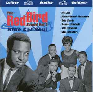 Image of Front Cover of 4155158S: CD - VARIOUS, The Red Bird Sound - Vol. 2 Blue Cat Soul (Diamond Recordings ; GEMCD 017, UK 1997)   VG+/VG+