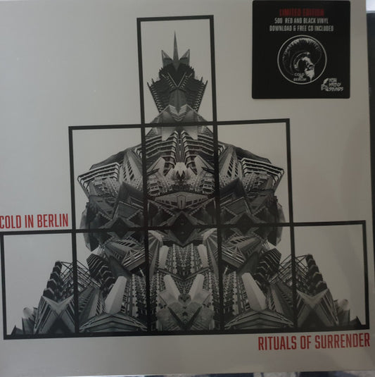 Image of Front Cover of LP - VG+/VG - COLD IN BERLIN, Rituals Of Surrender (New Heavy Sounds; NHSLP028, UK 2019, Inner, Red/Black Marbled Vinyl), Some creasing, hairlines on record. ,  - 4125283E