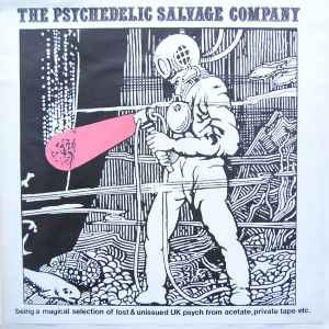Image of Front Cover of LP - VG/VG+ - VARIOUS, The Psychedelic Salvage Company Volume 2 (Not On Label; none, UK 1990, Glued Artwork Sleeve, Insert, Unofficial Compilation), Small area of sticker damage,  - 4615647C