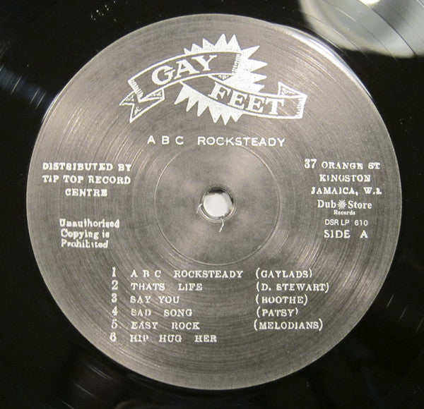 Image of Label Cover of LP - EX/EX - ROLAND ALPHONSO WITH THE ORIGINALS ORCHESTRA, ABC Rocksteady (Dub Store Records; DSR LP 610, Japan 2016 Reissue), ,  - 2146312S