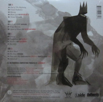 Image of Back Cover of 2xLP - VG+/VG+ - THE BLACK OPERA, Libretto: Of King Legend (Mello Music Group; LP-MMG031, US 2012), ,  - 4115361C