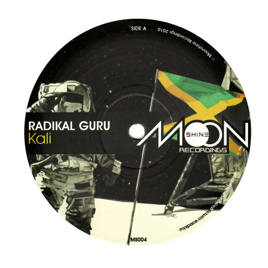 Image of Front Cover of 12" - /VG+ - RADIKAL GURU, Kali (Moonshine Recordings; MS004, UK 2010), , A	KaliB1	Champion SoundB2	This Applies - 4115420C