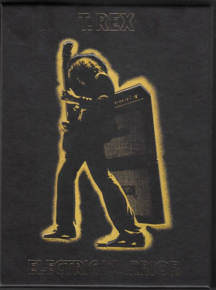 Image of Front Cover of 3xCD - VG+/VG+ - T. REX, Electric Warrior (40th Anniversary Super Deluxe Edition) (Universal Music Group International; 533 780-3, Europe 2012 Reissue, Box Set, Hardback Book, Includes DVD, Hardback Book, Poster, Coaster & Memorabilia.), Nice copy showing minimal sign of use.,  - 4115309C