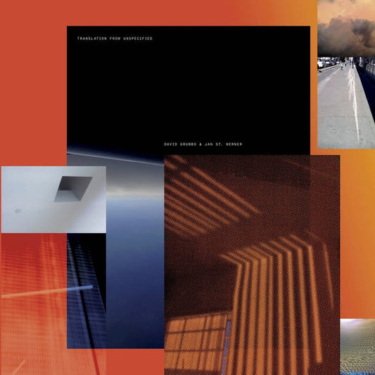 Image of Front Cover of LP - EX/EX - DAVID GRUBBS, JAN ST. WERNER, Translation From Unspecified (Blue Chopsticks; BC37, US 2022, ex Gastr Del Sol, Bastro, Mouse on Mars), Opened Instore, Still In Shrinkwrap,  - 4145381S