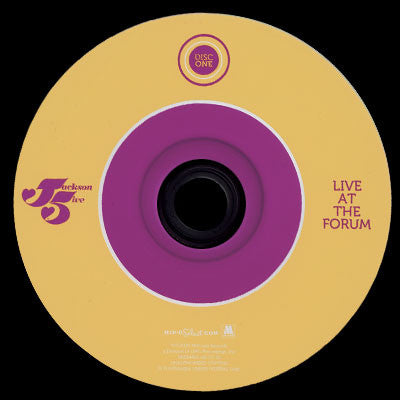 Image of Label Cover of 4155262S: 2xCD - JACKSON 5IVE*, Live At The Forum (Hip-O Select; B0014405-02, US 2010)   VG+/VG+