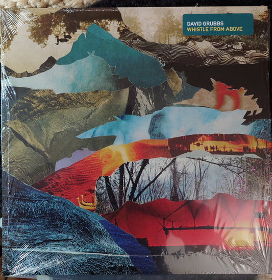 Image of Front Cover of LP - EX/EX - DAVID GRUBBS, Whistle From Above (Drag City; DC941, USA, Canada & Europe 2025, ex Gastr Del Sol, Bastro, Palace...), Opened Instore, Still In Stickered Shrinkwrap,  - 4145428S
