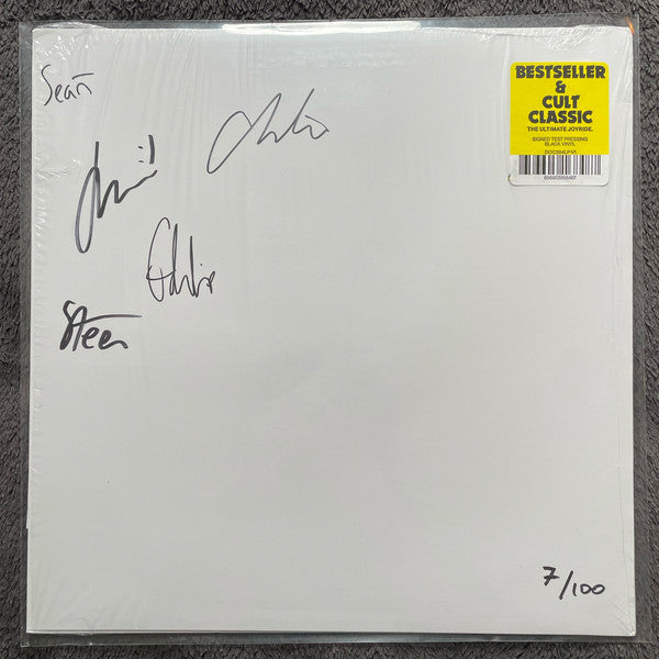 Image of Front Cover of 4225045E: LP - SHAME, Cutthroat (Dead Oceans; DOC384LP-V1, Europe 2025, Test Pressing, Signed by all members, Numbered, Ltd to 100, Discogs states White Label but is standard label) No 78. SEALED  EX/M