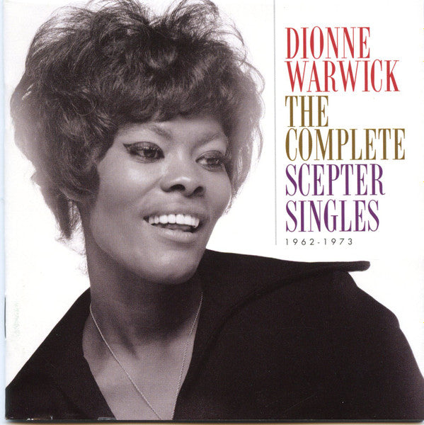 Image of Front Cover of 4155266S: 3xCD - DIONNE WARWICK, The Complete Scepter Singles 1962-1973 (Real Gone Music; RGM-1555, US 2023)   VG+/VG+