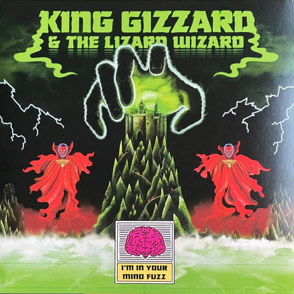 Image of Front Cover of LP - NEW/NEW - KING GIZZARD & THE LIZARD WIZARD, I'm In Your Mind Fuzz (Heavenly Recordings; HVNLP109X, Europe 2025 Reissue, Black Bio-vinyl), ,  - 2416321C