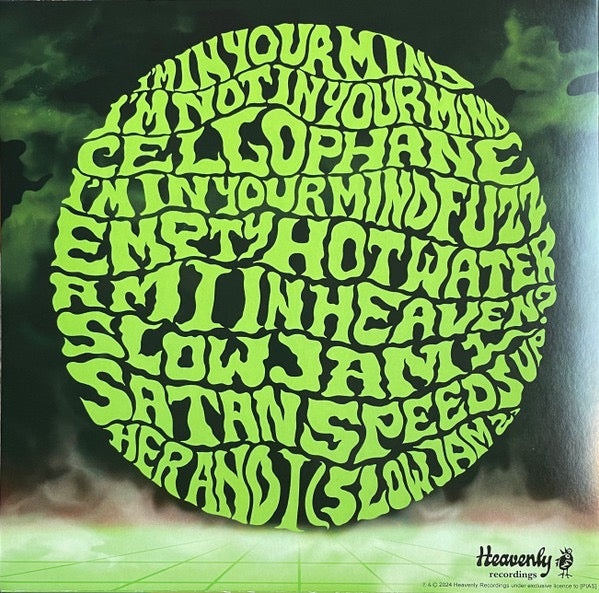 Image of Back Cover of LP - NEW/NEW - KING GIZZARD & THE LIZARD WIZARD, I'm In Your Mind Fuzz (Heavenly Recordings; HVNLP109X, Europe 2025 Reissue, Black Bio-vinyl), ,  - 2416321C
