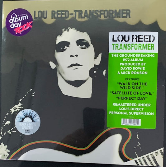 Image of Front Cover of 4235027E: LP - LOU REED, Transformer (RCA Victor; 198029719661, Europe 2025 Reissue, Black & White Vinyl National Album Day)   NEW/NEW