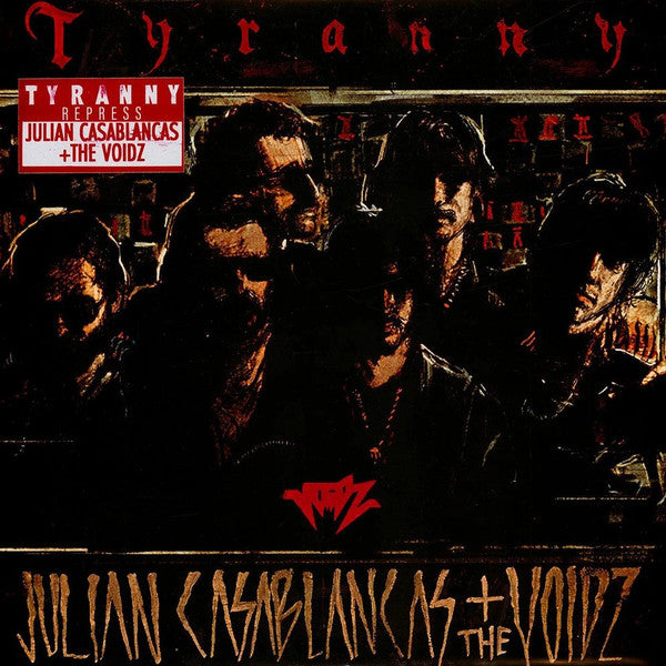 Image of Front Cover of 2xLP - NEW/NEW - THE VOIDZ, Tyranny (Diggers Factory; CLT017B2, Europe 2025 Reissue, 2 Inners, Cream White Vinyl, Strokes Bloke), , Julian Casablancas s radical project   delivers a raw and abrasive debut where dissonant guitars, chaotic rhythms, and eclectic influences (punk, metal, world music, retro synths) collide to create a dystopian soundscape.  - 2216054C