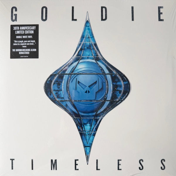 Image of Front Cover of 2xLP - NEW/NEW - GOLDIE, Timeless (London Records; LMS1725578, Europe 2025 Reissue, 2 Inners, White Vinyl), ,  - 1936174E
