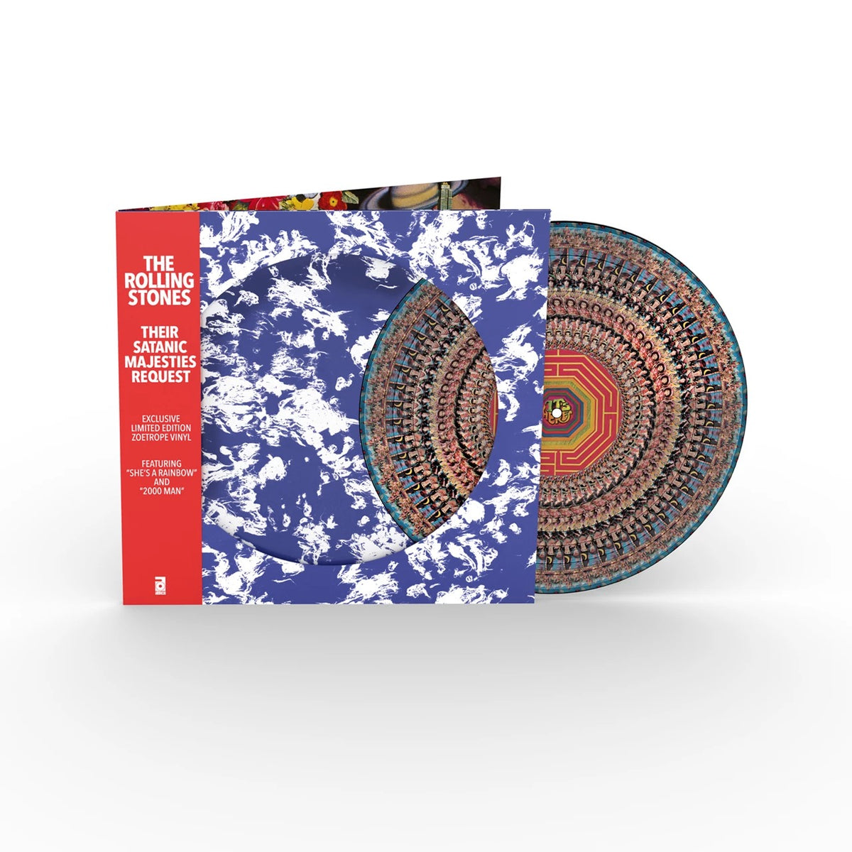 Image of Label Cover of LP - NEW/NEW - THE ROLLING STONES, Their Satanic Majesties Request (ABKCO; 2266-1, Europe 2025, Gatefold, National Album Day, Picture Disc), ,  - 4235040E