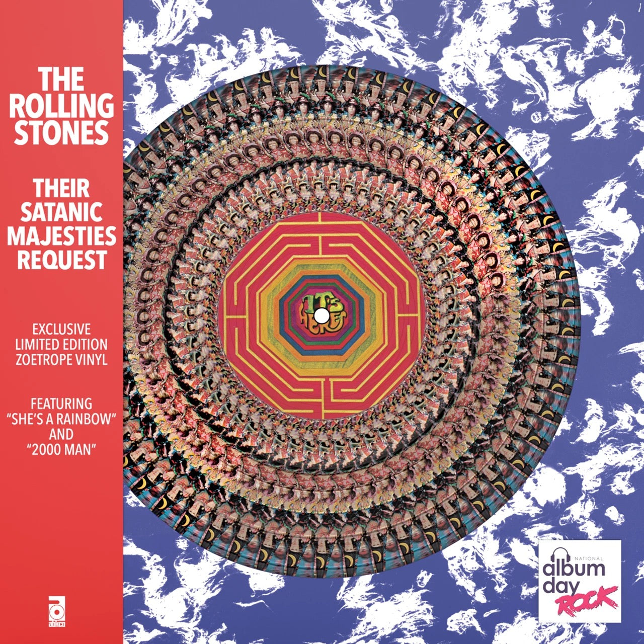 Image of Front Cover of 4235040E: LP - THE ROLLING STONES, Their Satanic Majesties Request (ABKCO; 2266-1, Europe 2025, Gatefold, National Album Day, Picture Disc)   NEW/NEW