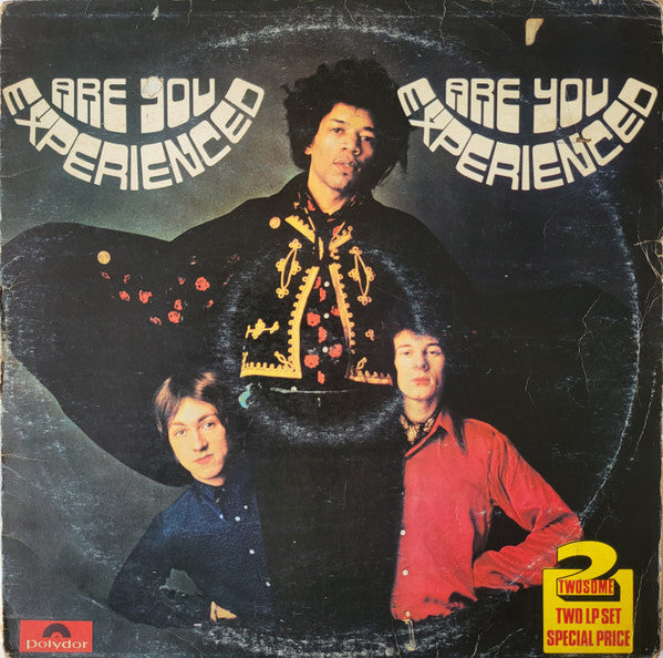 Image of Front Cover of 2xLP - VG/VG+ - THE JIMI HENDRIX EXPERIENCE, Are You Experienced / Axis: Bold As Love (Polydor; 2683 031, UK 1973, Gatefold, Darker Red Labels, Space Between Cat No. and Side Indicator ), ,  - 2626222E