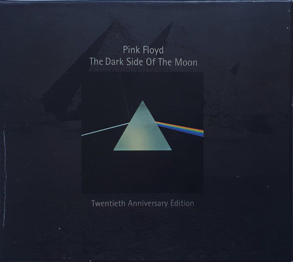 Image of Front Cover of CD - VG/VG+ - PINK FLOYD, The Dark Side Of The Moon (Twentieth Anniversary Edition) (EMI ; 0777 7 81479 2 3, Europe 1993 Reissue, Box Set, Booklet & 6 Inserts), ,  - 2816125C
