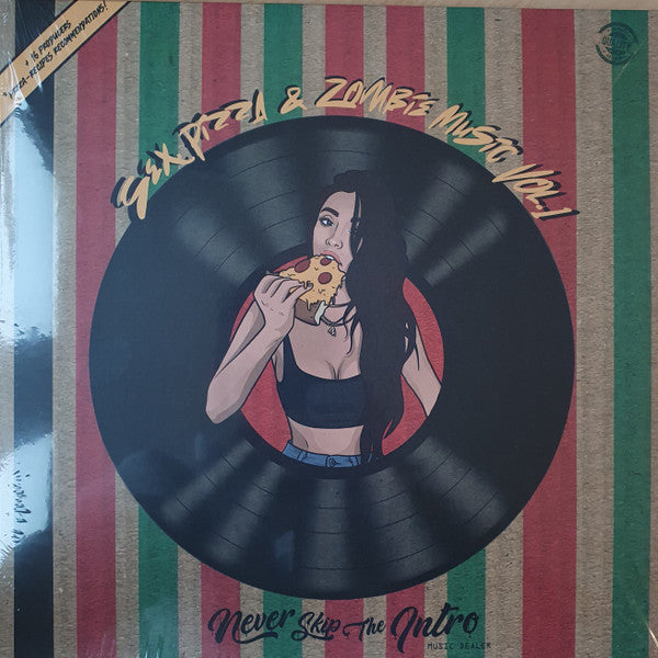 Image of Front Cover of LP - VG+/VG+ - VARIOUS, Sex, Pizza & Zombie Music, Vol.1 (S!X - Music; S1XM0C4DV, Europe 2021, Picture Disc), ,  - 4225034E