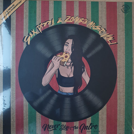 Image of Front Cover of LP - VG+/VG+ - VARIOUS, Sex, Pizza & Zombie Music, Vol.1 (S!X - Music; S1XM0C4DV, Europe 2021, Picture Disc), ,  - 4225034E