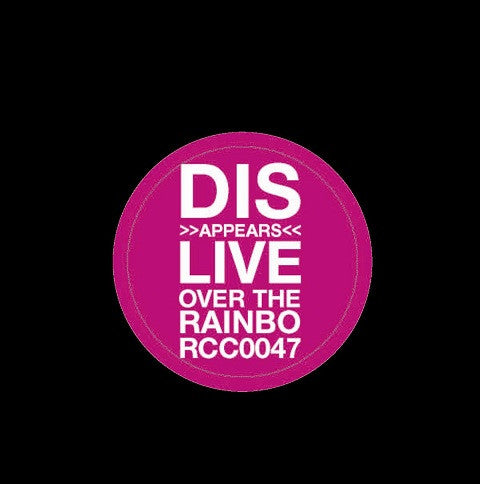 Image of Front Cover of LP - VG+/VG+ - DISAPPEARS, Live Over The Rainbo (Rococo Records; RCC0047, US 2011, Stickered Plain Sleeve, Rainbow Vinyl, Numbered, Ltd to 500), No. 114,  - 4245065S