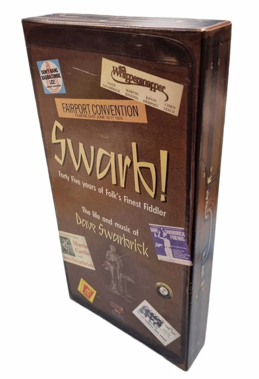 Image of Front Cover of 4xCD - VG+/VG+ - DAVE SWARBRICK, Swarb! (Forty Five Years Of Folk's Finest Fiddler) (Free Reed; FRQCD 45, UK 2003, Box Set, 2 Booklets), ,  - 4235079E