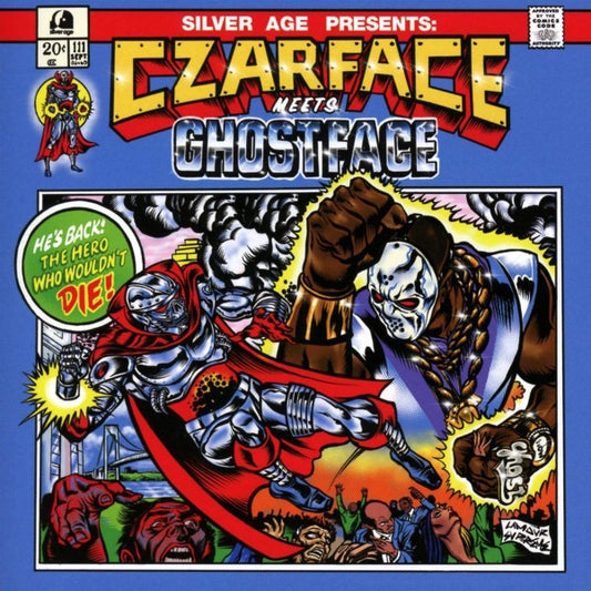 Image of Front Cover of 4215097C: CD - CZARFACE, GHOSTFACE, Czarface Meets Ghostface (Silver Age; SIL 007-CD, US 2019)   VG+/EX