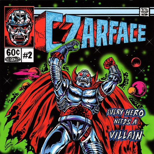 Image of Front Cover of 4215099C: CD - CZARFACE, Every Hero Needs A Villain (Brick Records; BRK-159-CD, US 2015, 2nd Edition)   VG+/VG+